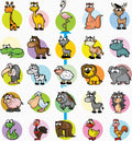 Cute Animal Sticker Pack – 25 Designs