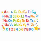 Colorful Alphabet & Numbers Educational Vinyl (18 × 34 in)