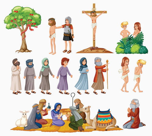 Bible Story Sticker (18×16 in)