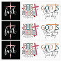 Faith Sticker Set – 9 Individual Designs (3 Styles)
