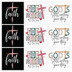 Faith Sticker Set – 9 Individual Designs (3 Styles)