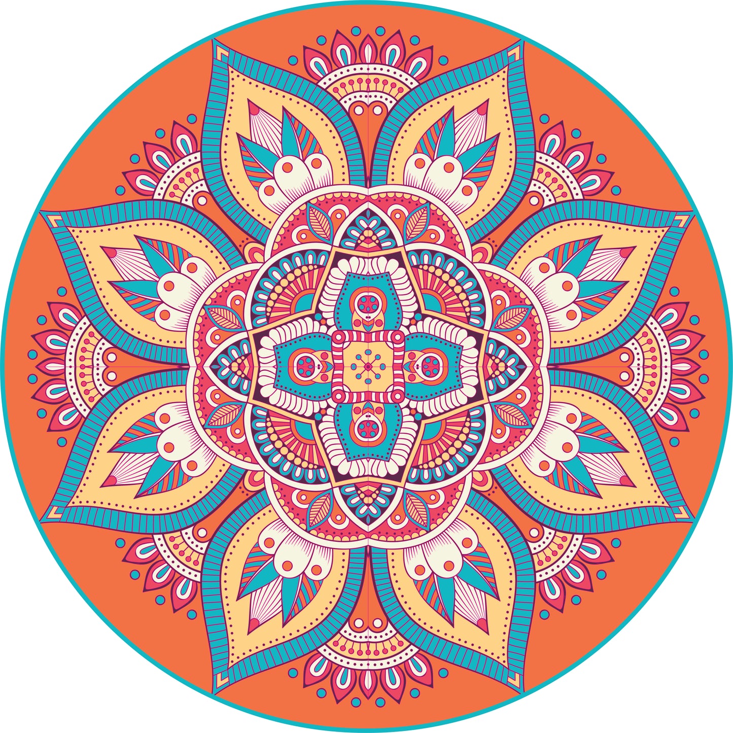 16-inch Decorative Mandala Wall Art