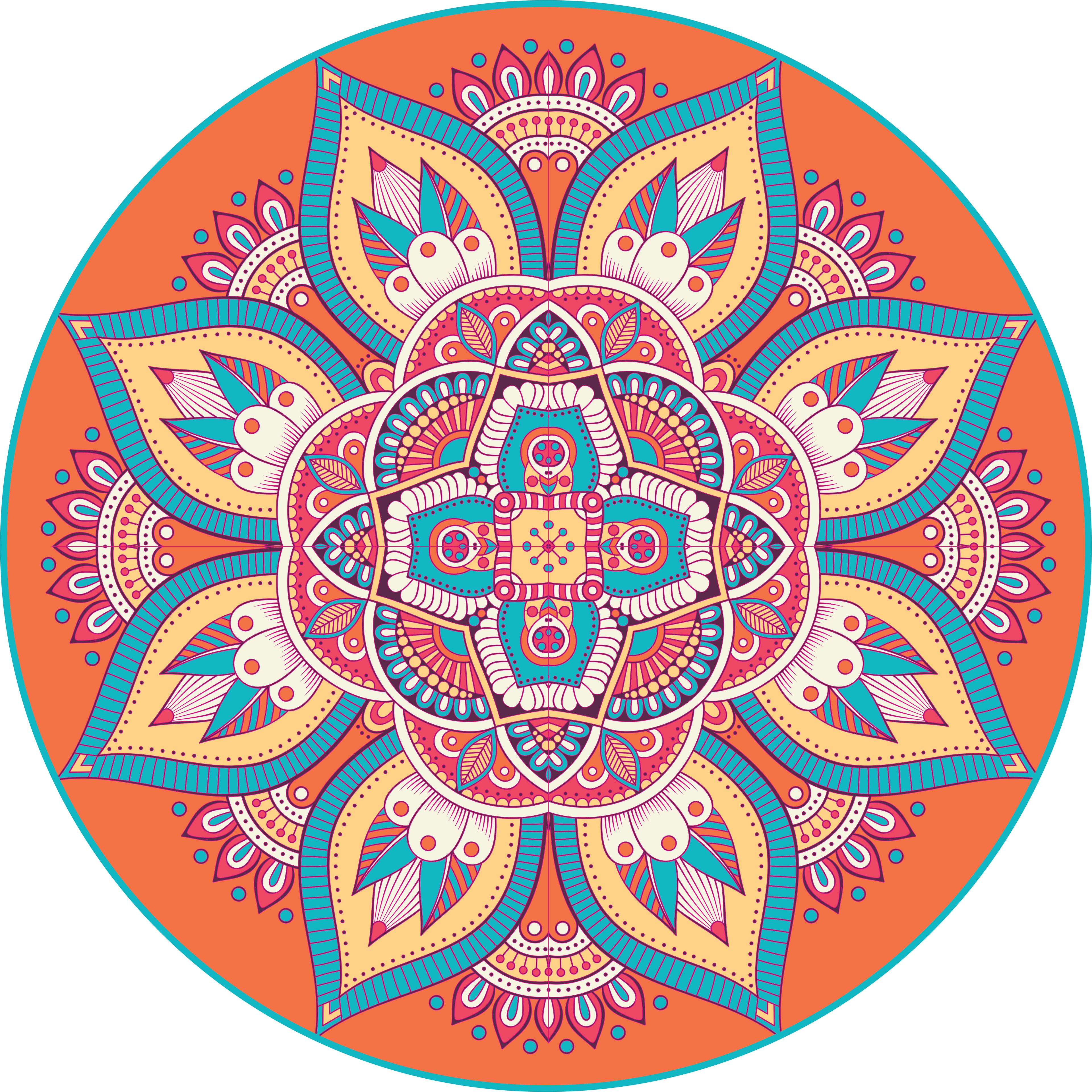 16-inch Decorative Mandala Wall Art