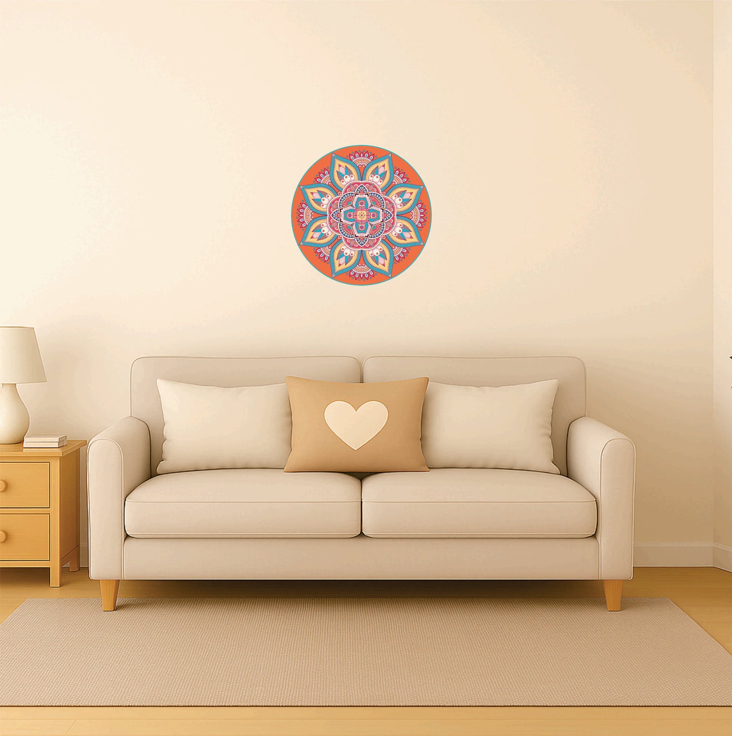 16-inch Decorative Mandala Wall Art