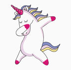 Dabbing Unicorn Sticker — 17x20 in Premium Vinyl